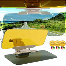 Day and Night Anti-Glare Polarized Car Sun Visor Extender Universal for Car SUV