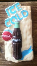Ancien aimant réfrigérateur Coca-Cola bouteille glacée collection cuisine