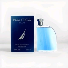 NAUTICA BLUE by Nautica 3.4 oz EDT Cologne for Men New in Box