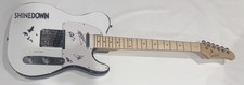 SHINEDOWN SIGNED THE SOUND OF MADNESS GUITAR BRENT SMITH ZACH BARRY ERIC JSA COA