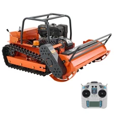13.6hp Remote Control Lawn Mower Crawler Mower 45° Climbing 459cc 47.2" Width