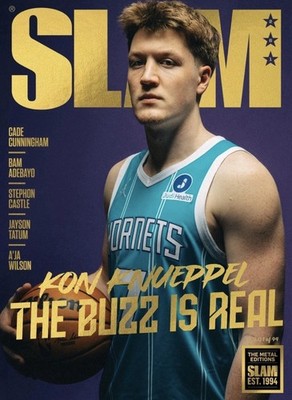 Slam Magazine Kon Knueppel Gold Metal Variation ONLY 94 EXIST Hornets ROY-