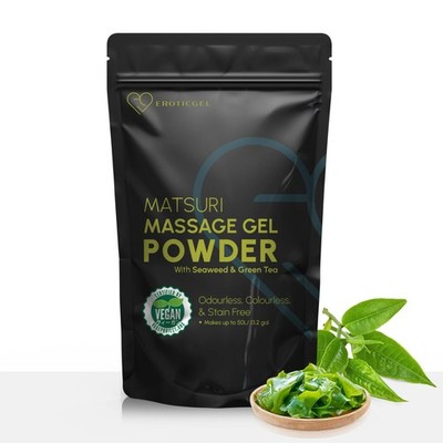 Eroticgel Matsuri Edition Japanese Nuru Massage Gel Powder Tea Use In 13.2