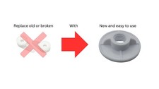 Wet/Dry Shop Vac Replacement Filter Nut for Rigid or Craftsman
