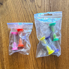 Mini-Sanduhren Kurzzeitmesser Set, 5 Stück, ...