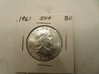 1961 Benjamin Franklin Proof 50C Half Dollar BU 90% Silver