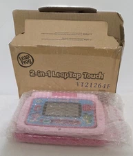 New in Box - LeapFrog 2-in-1 LeapTop Touch - Pink Electronic Learning Systems