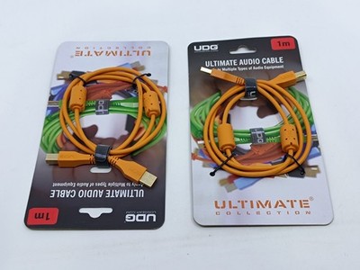UDG USB 2.0 A-B Audio Kabel 1m Orange U950010R Ultimate Collection 2 Stk_0.087_5