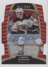 2019 Upper Deck Allure Rookies Red Rainbow /349 Tier 1 Karson Kuhlman Auto 0cv