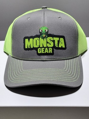 Monsta Gear Monster print ''Zorbit'' character Snapback Hat Adjustable Trucker Cap