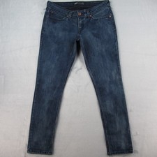 Levis Demi Curve Low Rise Skinny Jeans Dark Wash Blue W31 L32 06401-0035