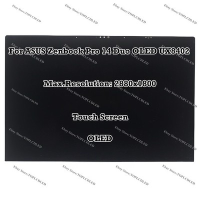 14.5'' ASUS Zenbook Pro 14 Duo OLED UX8402ZA LCD Assembly Touch Screen Display