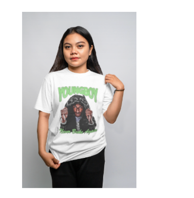 NBA Youngboy MASA Tour White T Shirt | eBay