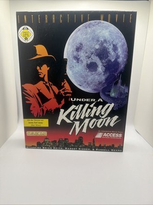 Under A Killing Moon, DOS-Game, Karton / Big-Box, 4 x CD-ROM, PC-Spiel