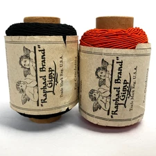 VTG RAPHAEL BRAND GIMP Crochet Knitting Thread Cord Cotton Rayon 90 yds - Lot 2