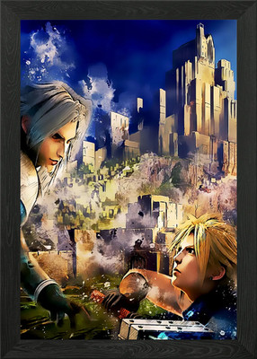 Final Fantasy Framed Wall Art Poster Canvas Print Picture