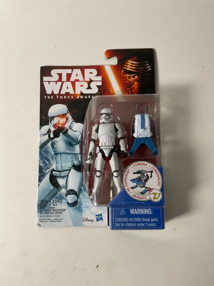 STAR WARS The Force Awakens First Order SNOWTROOPER 3.75 inch Action Figure NEW - Image 3 of 3