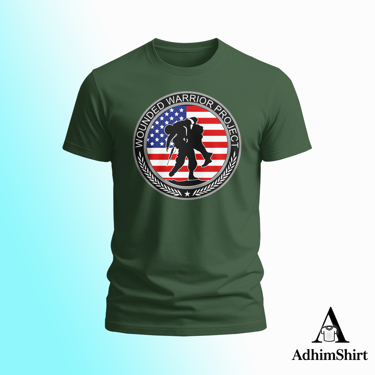 Wounded Warrior Project Logo FUNNY T-SHIRT S-5XL USA many colors