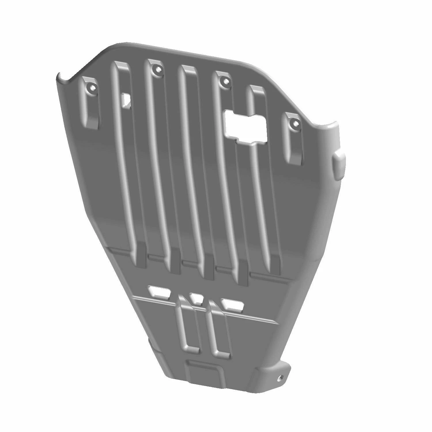 Plate, Skid, Rear, Black
