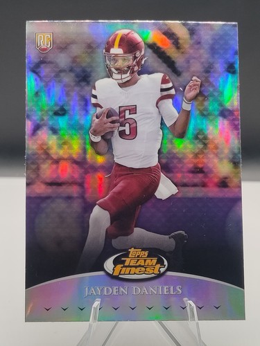2024 Topps Finest - Team Finest Jayden Daniels #TF-2 Refractor (RC)