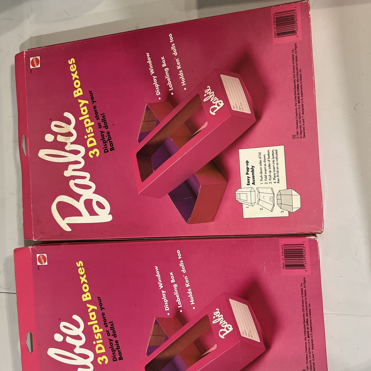 Chaussures Barbie Mattel neuves jamais déballées