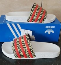 Junior Girls Adidas Sliders Adillette Sandals Beach Slippers