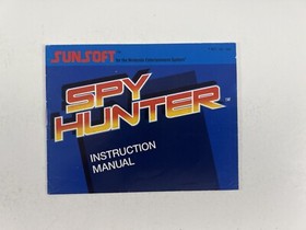 Spy Hunter Nintendo NES Game & Manual Tested Authentic
