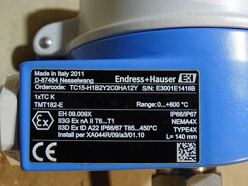 Endress+Hauser TC15-H1B2Y2C0HA12Y 1pcs - Picture 3 of 3