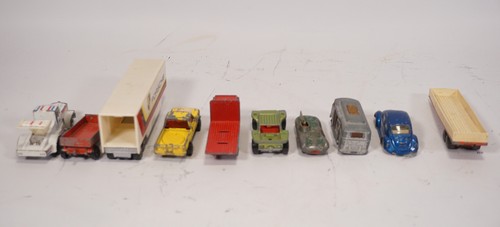 Vintage Konvolut alte Matchbox Autos Amhänger Modelle + VW Käfer 1300 (China) - Picture 9 of 12