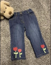 vintage Gymboree Holland days tulip jeans size 18-24 mo