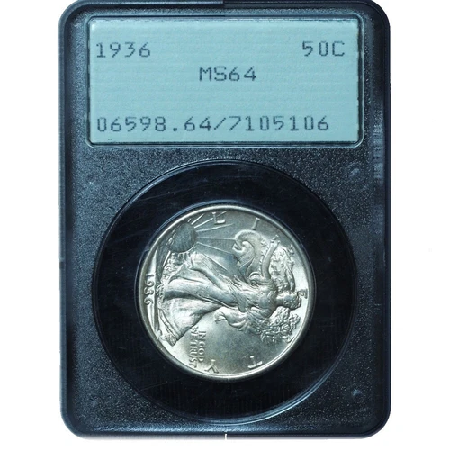 1936 Walking Liberty Half Dollar MS64 PCGS Old Rattler