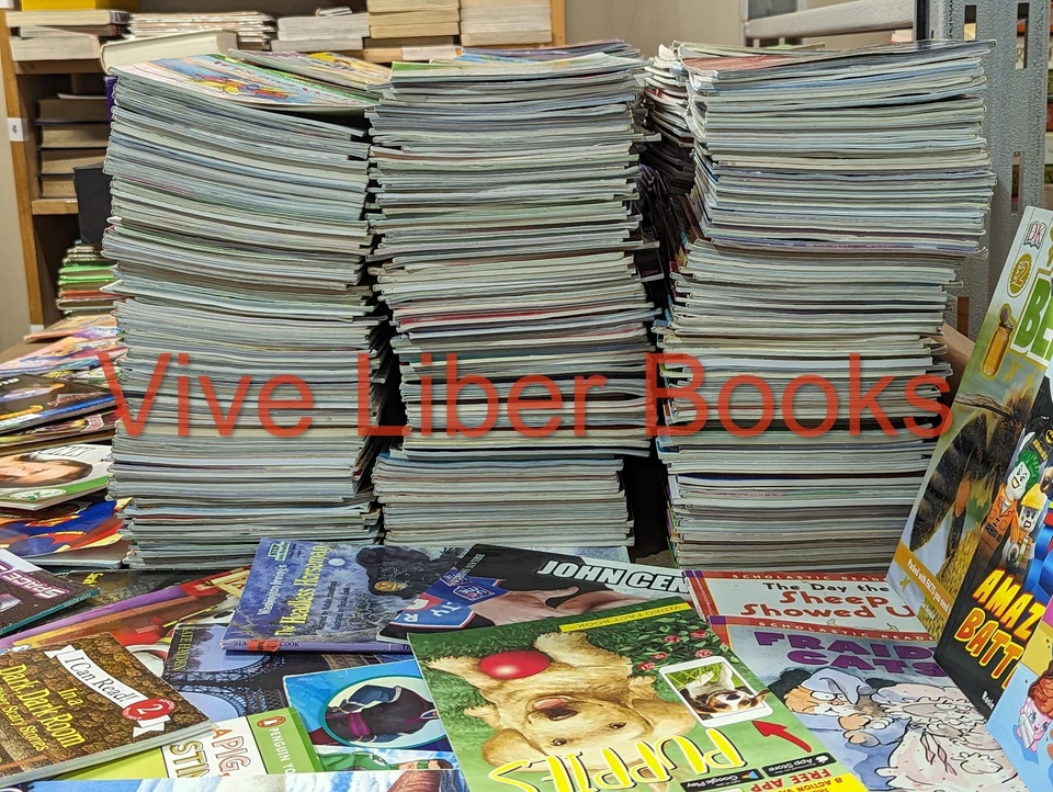 Huge Lot of 100 Step Into Reading Level 1 2 3 Books - My First - I Can Read MIX Foto 2 de 4