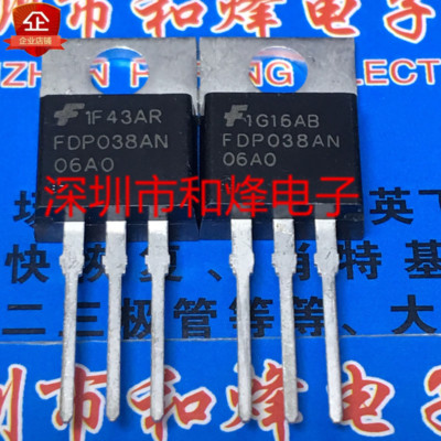 10 Pezzi FDP038AN06A0 TO-220 – MOSFET Icexpress, Nuovo
