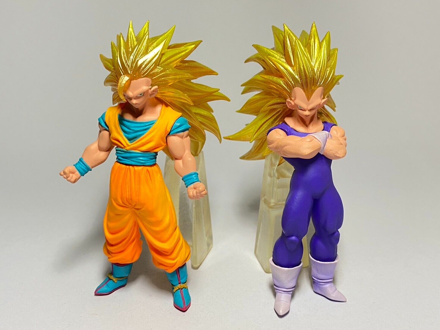 Goku Kamehameha e Vegeta Galick Ho saiyajin blue Gashapon Dragon