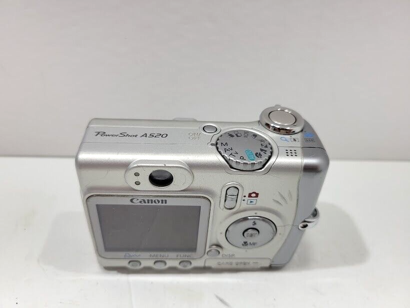 キヤノン　Canon PowerShot A520 動作確認済み Canon PowerShot A520 4.0MP Digital Camera PC1106- UNTESTED