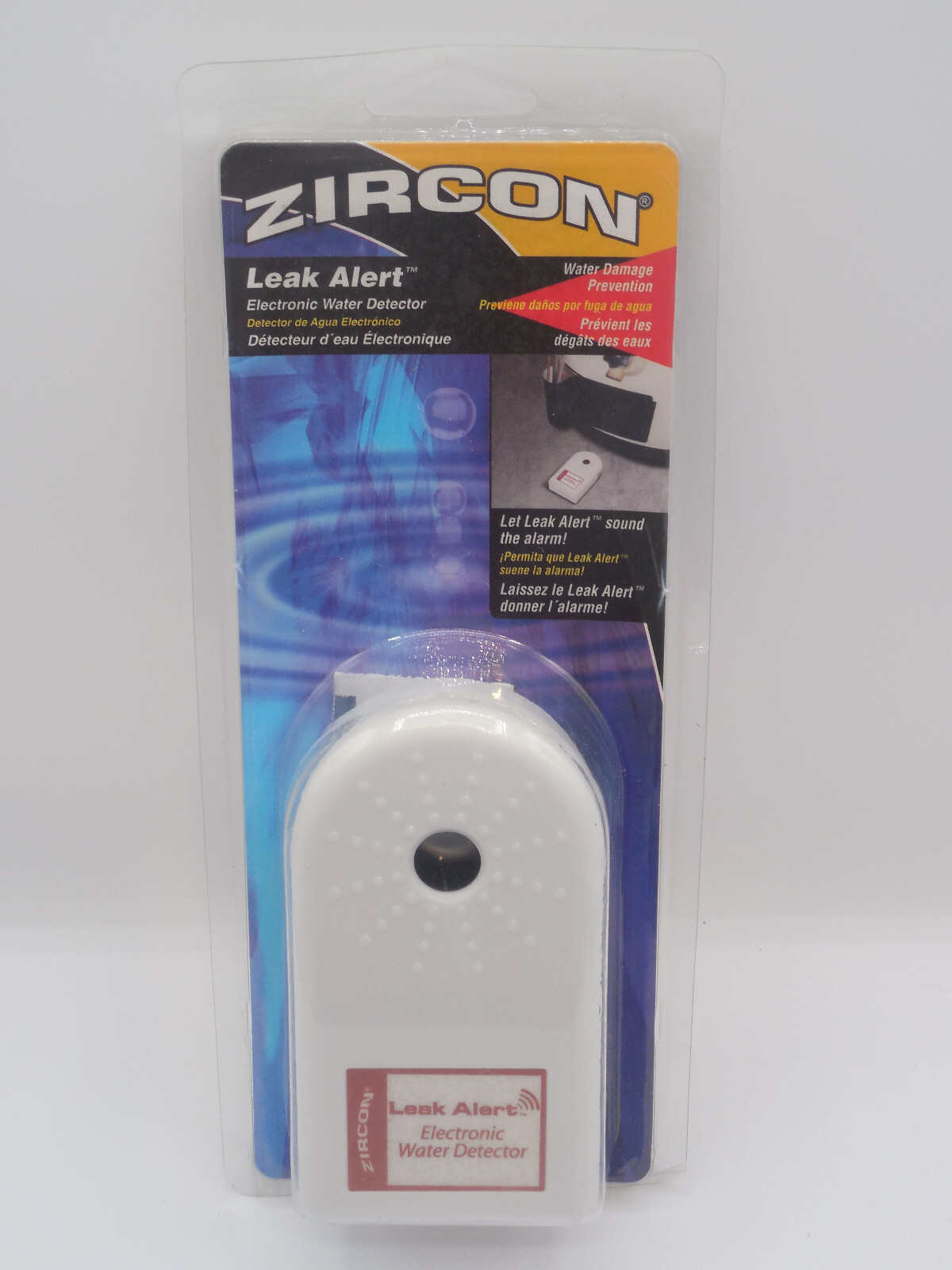 Zircon Leak Alert Electronic Water Detector Water Damage Prevention