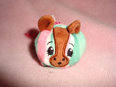 Pikmi Pops S2 Puddin Pony Choco Chunk Scent plush Hangers 1.5'' tall 2017 Moose