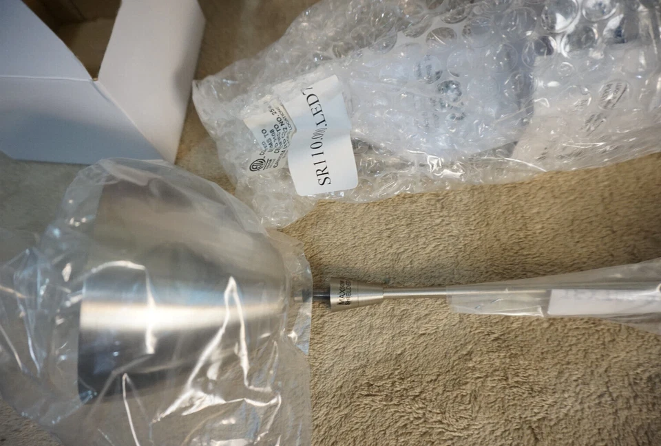 Besa Divi Spotlight with 6" Stem RSP-1858MN-06-SN Satin Nickel 1X9Watt Mr16 - Image 4 of 4