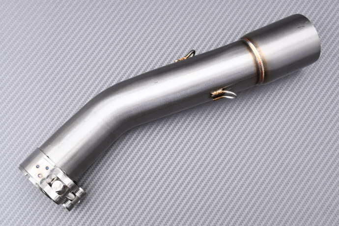 Tube de liaison d'échappement 51 mm en inox 304 pour Suzuki GSX-250R 2017-2021