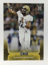 2020 Leaf Draft Gold #55 Steven Montez RC Rookie Card Colorado Buffaloes