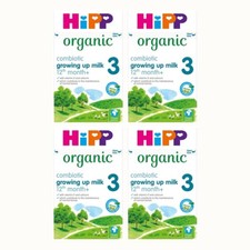 HiPP 3 Organic Growing Up Baby Milk Powder 1 Year kosher  approved Cholov Akum