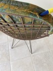 Early Eames Wire Chair DKR w/ Oily Cattle Body Hair Bikini Cover LOCAL PICKUP ! — photo 10