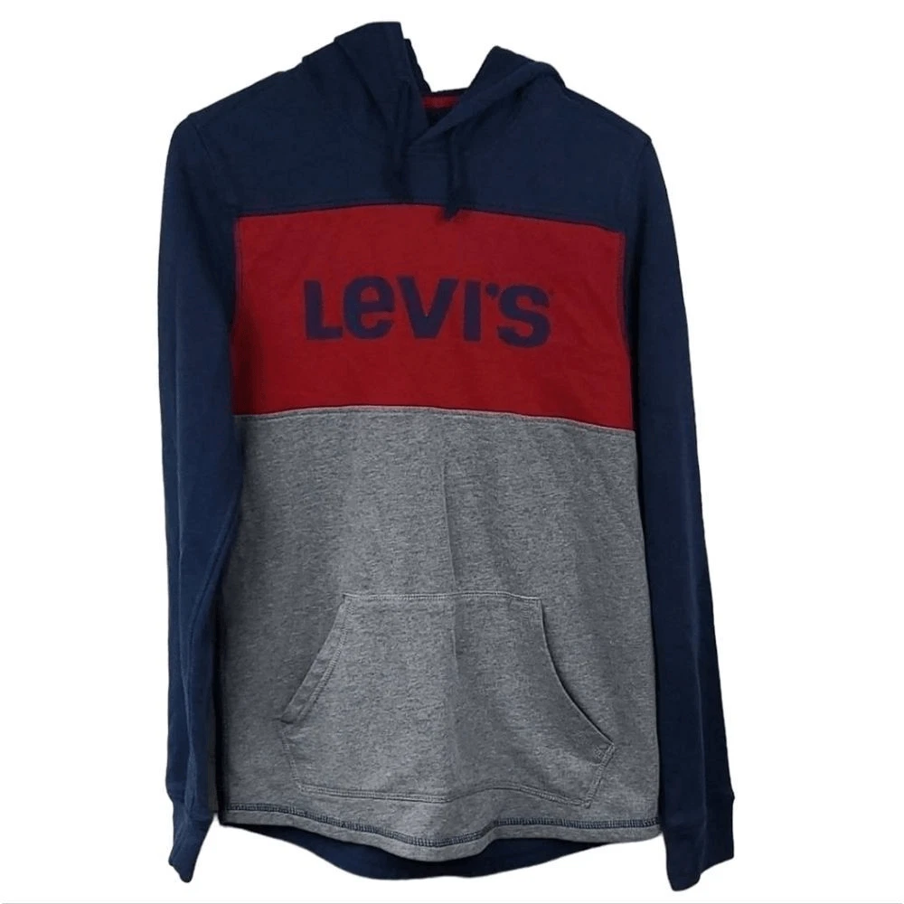 Levi's fleece pullover new arrivals