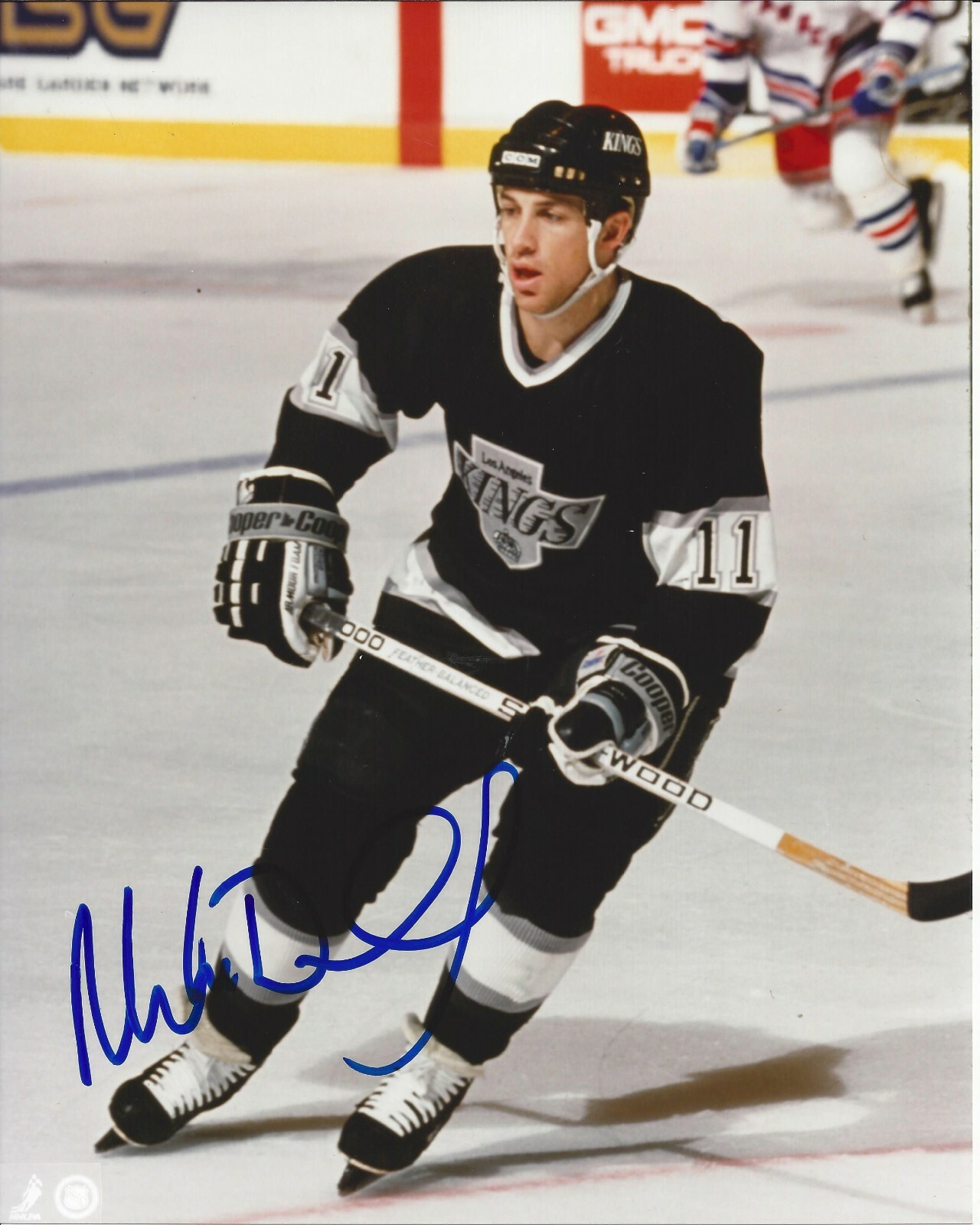 8x10 Autographed Mike Donnelly Los Angeles Kings S037 eBay