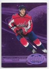 21/22 SKYBOX METAL UNIVERSE 1997-98 RETRO PURPLE SPECTRUM Hendrix Lapierre /199