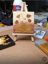 Desktop/ Table Small Wooden Office Decor Excellent decot art  And Craft stand