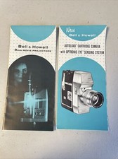 Vintage Bell  Howell Camera 8mm Projectors Brochure Lot