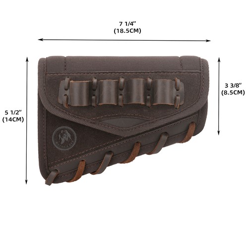 Rifle Acolchado Escopeta Culata Reposapómulos Elevador para .30/30 .30/06 .22LR 12GA - Imagen 62 de 72