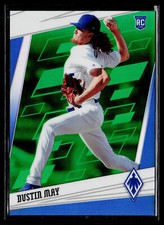 Dustin May 2020 Panini Chronicles Phoenix Green #14 SN RC Los Angeles Dodgers