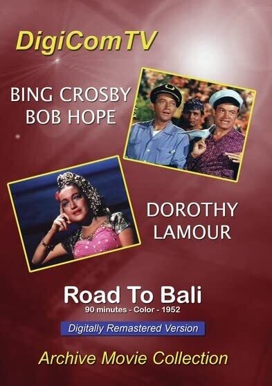 Road To Bali (DVD) Bing Crosby Bob Hope Dorothy Lamour